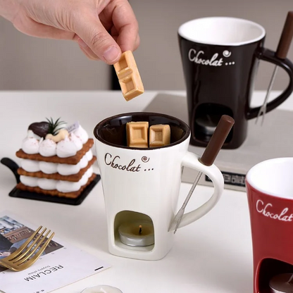 TLOPA® Multi-Functional Ceramic Fondue Mug