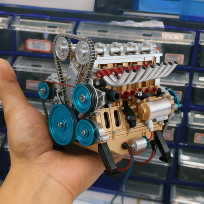 🎉Last Day Promotion 60% OFF + FREESHIPPING🔥TLOPA® Full-Metal V8 Engine Model Kits