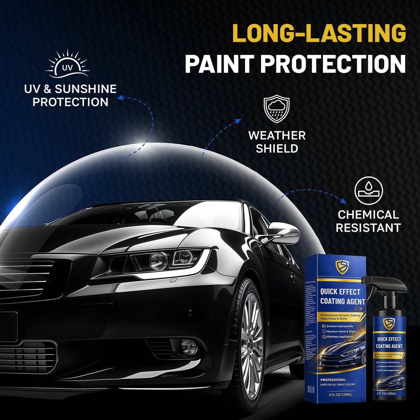 Trilumia® Ceramic Car Coating Renewal Spray