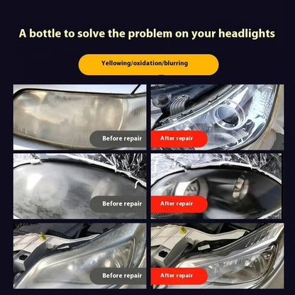 🏆 50K+ SOLD! – Almost Gone💥🚘TLOPA® Automotive Headlamp Restoration Fluid Kit
