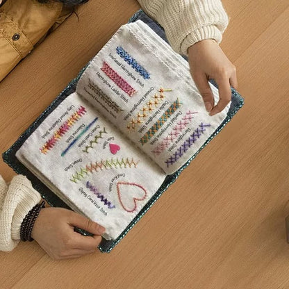 New Year's Special Offer 💝 Trilumia® All-Scenario Embroidery Stitch Book Kit