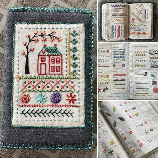 New Year's Special Offer 💝 Trilumia® All-Scenario Embroidery Stitch Book Kit