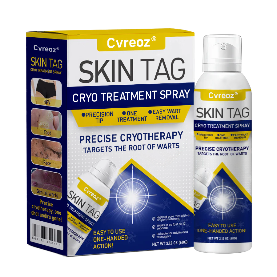 ⏰Last Day Promotion: 60% OFF🔥 Cvreoz® Skin Tag Cryo Treatment Spray