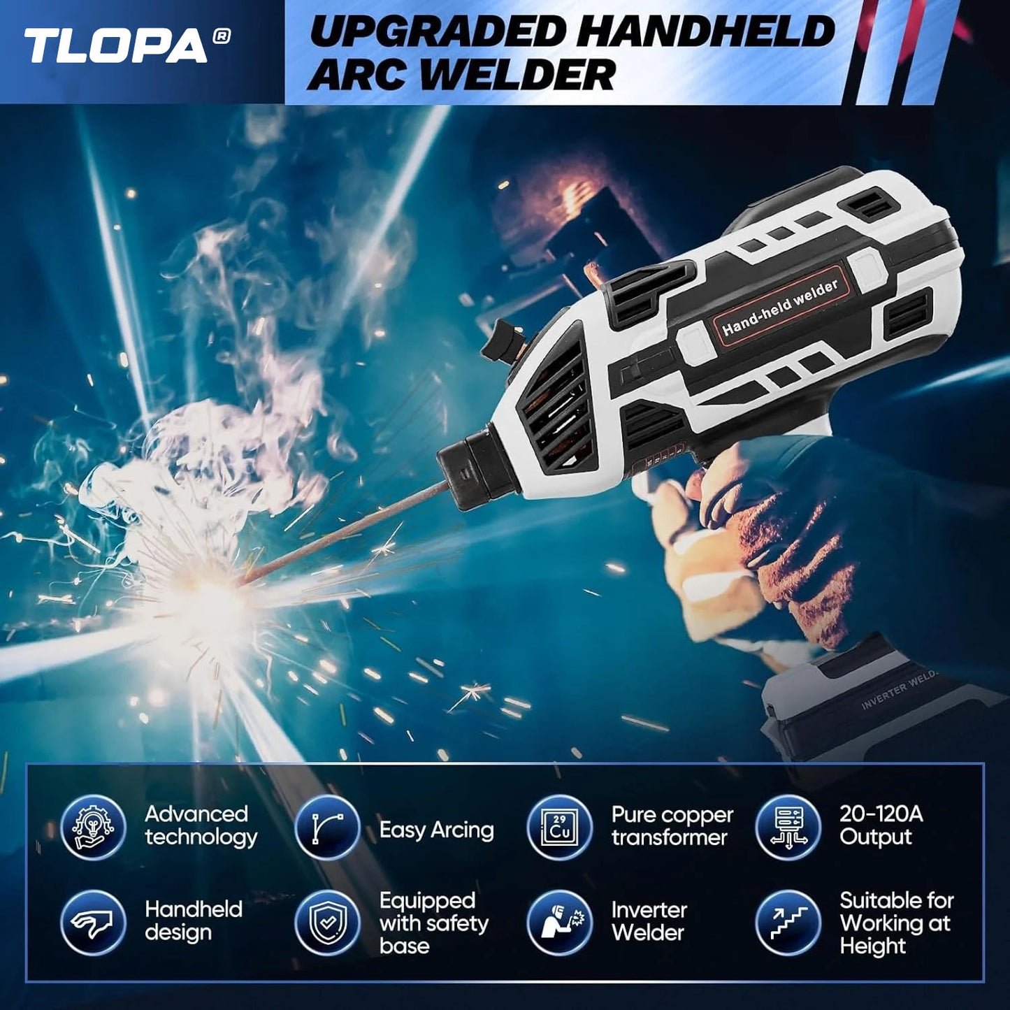 ⏰SPECIAL OFFER 50% OFF 🔥 TLOPA® Portable Welding Machine