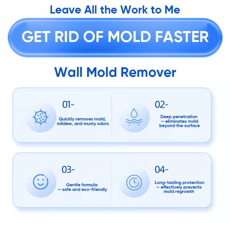 🎉New Year's Special Offer 60% OFF TODAY🔥 Trilumia® Fast Acting Anti Mold Wall Cleaner Spray