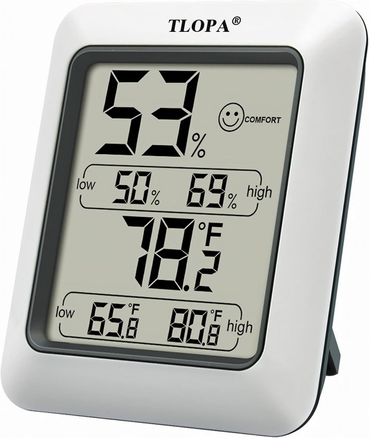TLOPA® Digital Hygrometer Indoor Thermometer (upsell)