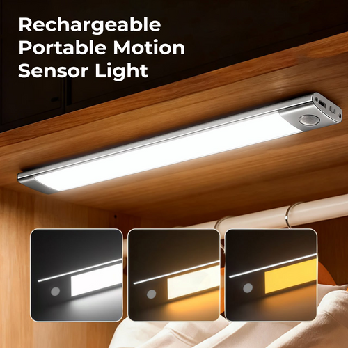 💡 Billhol® Rechargeable Portable Motion Sensor Light ✨
