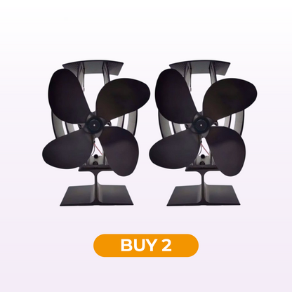 Billhol® Heat Powered Wood Stove Fan