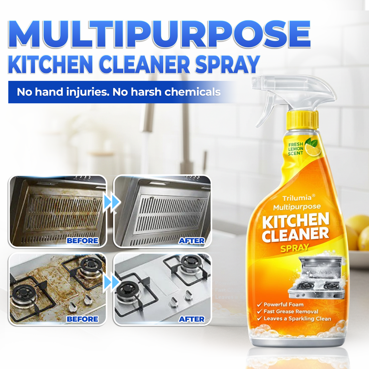 Trilumia® Multipurpose Kitchen Cleaner Spray (upsell)