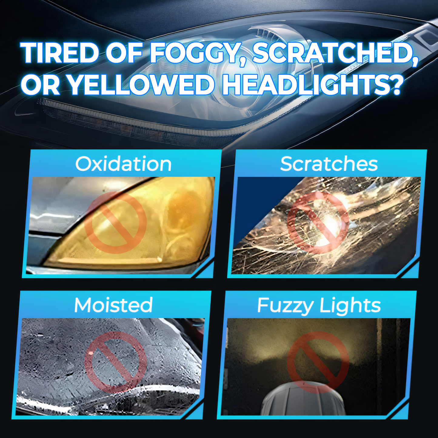 🎉 Exclusive 60% OFF Offer!!🔥TLOPA® Car Headlight Repair Fluid