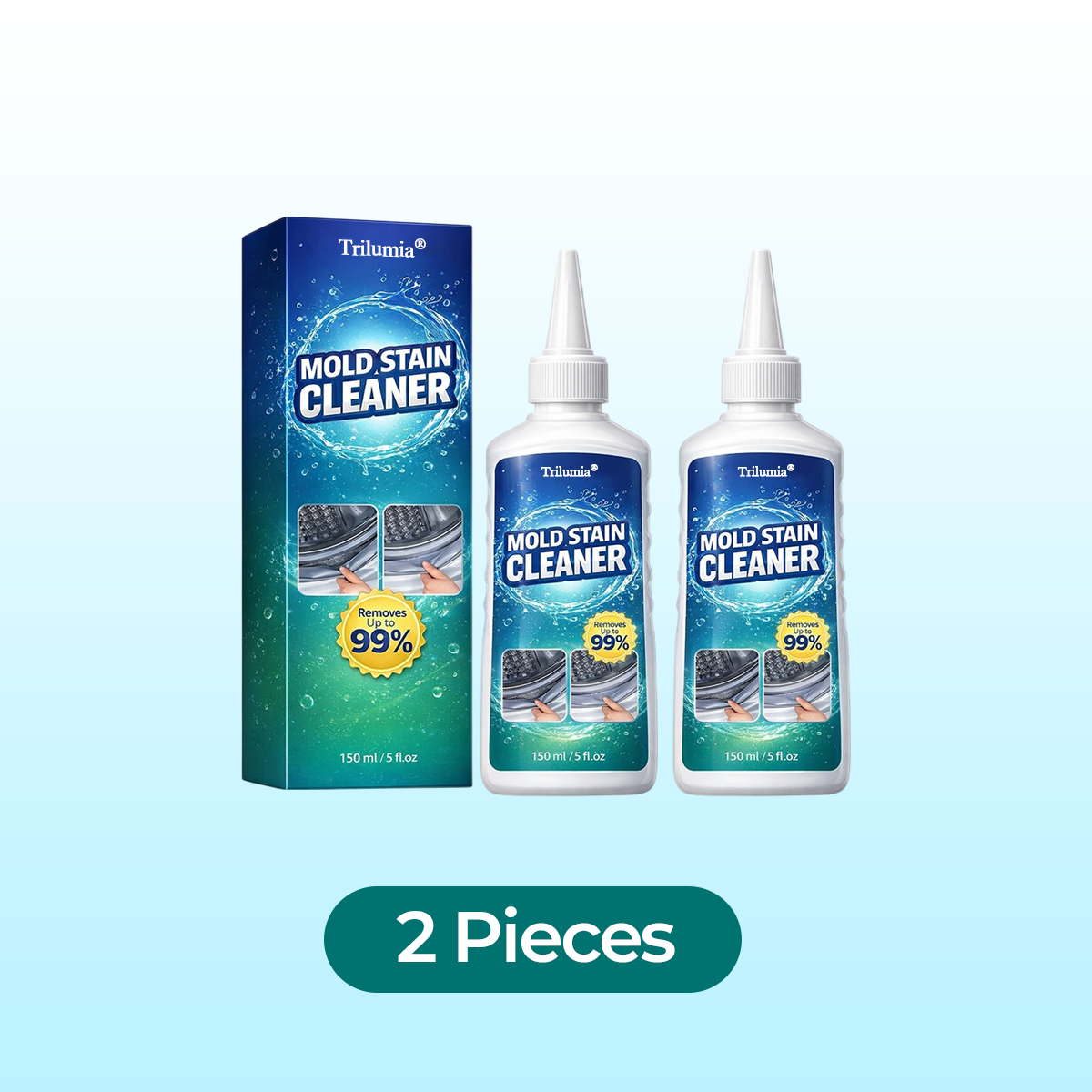 Trilumia Powerful Multifunctional Mold Stain Cleaner US