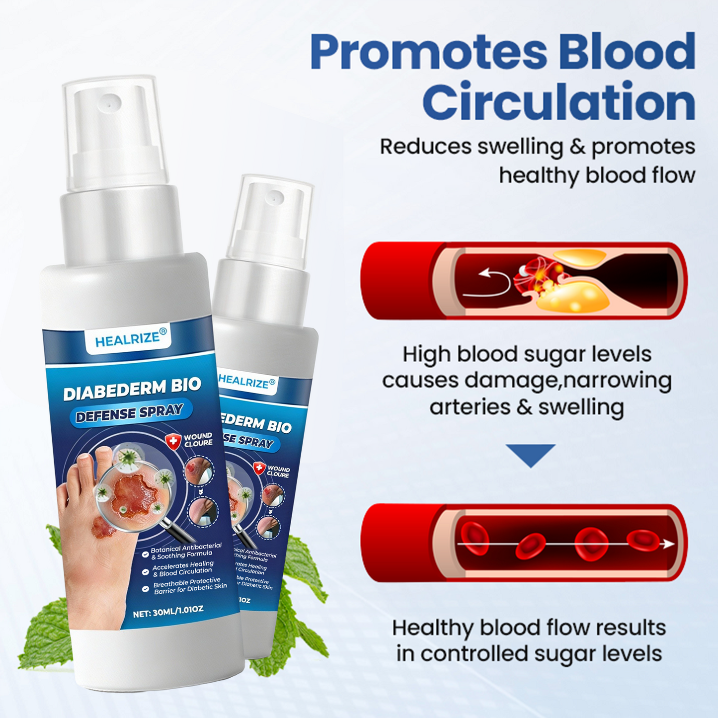 HEALRIZE® DIABEDERM BIO-DEFENSE SPRAY (upsell Carol)
