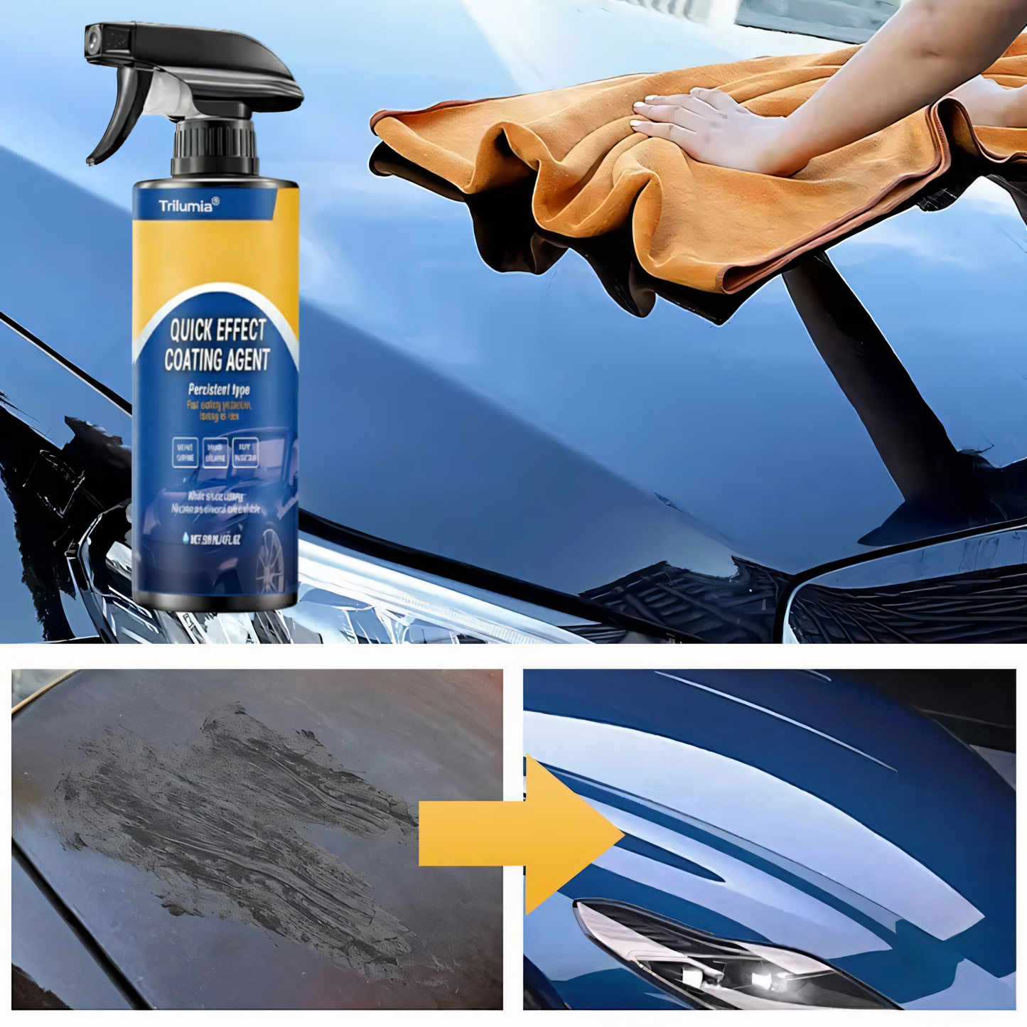 Trilumia® Advanced Car Coating Agent Spray✨