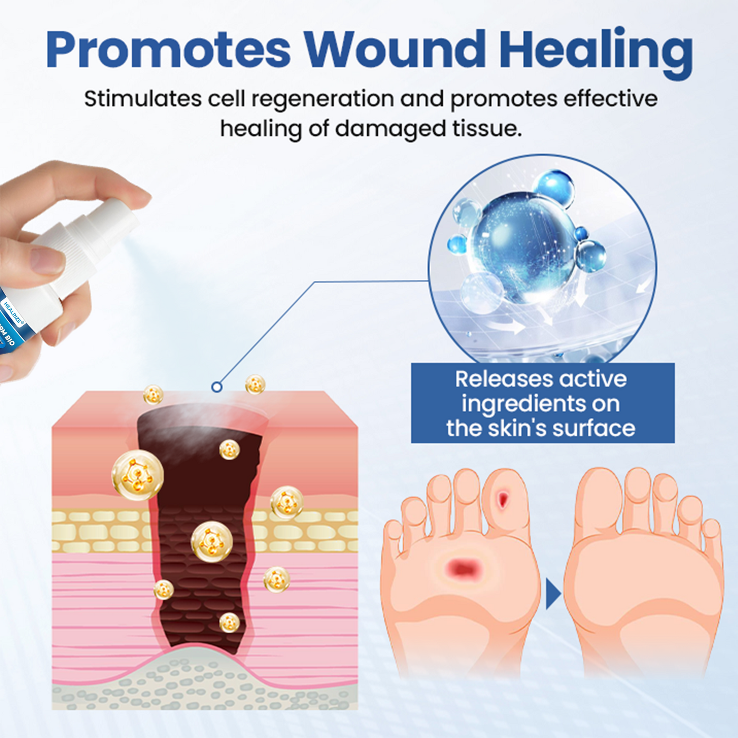 HEALRIZE® DIABEDERM BIO-DEFENSE SPRAY (upsell Carol)