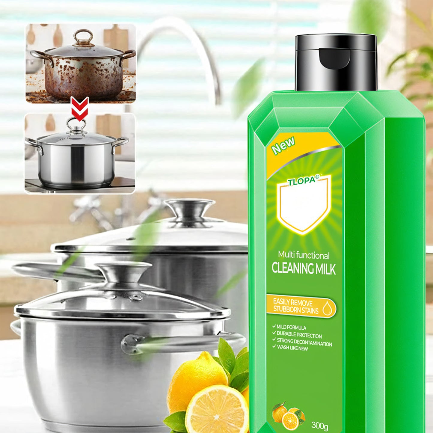 🔥NEW UPGRADED VERSION: 60% OFF + FREESHIPPING🔥TLOPA® Powerful Multifunctional Concentrated Cleansing Lotion