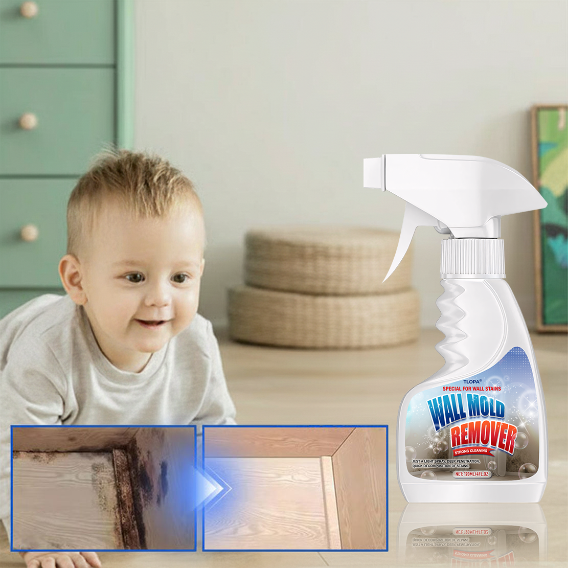 🔥NEW UPGRADED VERSION – 60% OFF 🔥TLOPA® Quick-Acting Anti-Mold Wall Cleaner Spray