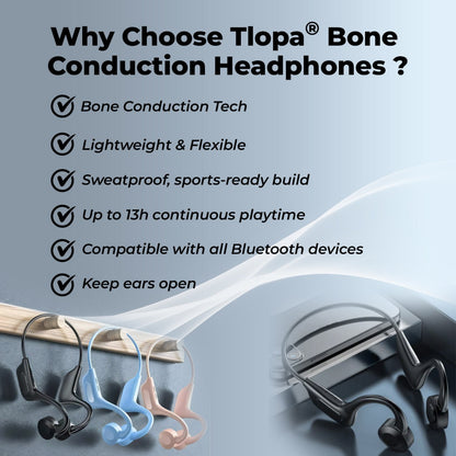 2025 Tlopa® Bone Conduction Headphones🎧