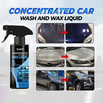 ⏰LIMITED DEAL: 60% OFF🔥TLOPA® Concentrated Car Wash and Wax Liquid