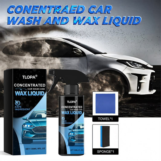 ⏰LIMITED DEAL: 60% OFF🔥TLOPA® Concentrated Car Wash and Wax Liquid