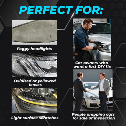 🔥NEWEST VERSION : 60% SALE OFF🔥TLOPA® Automotive Headlamp Refurbishment Kit