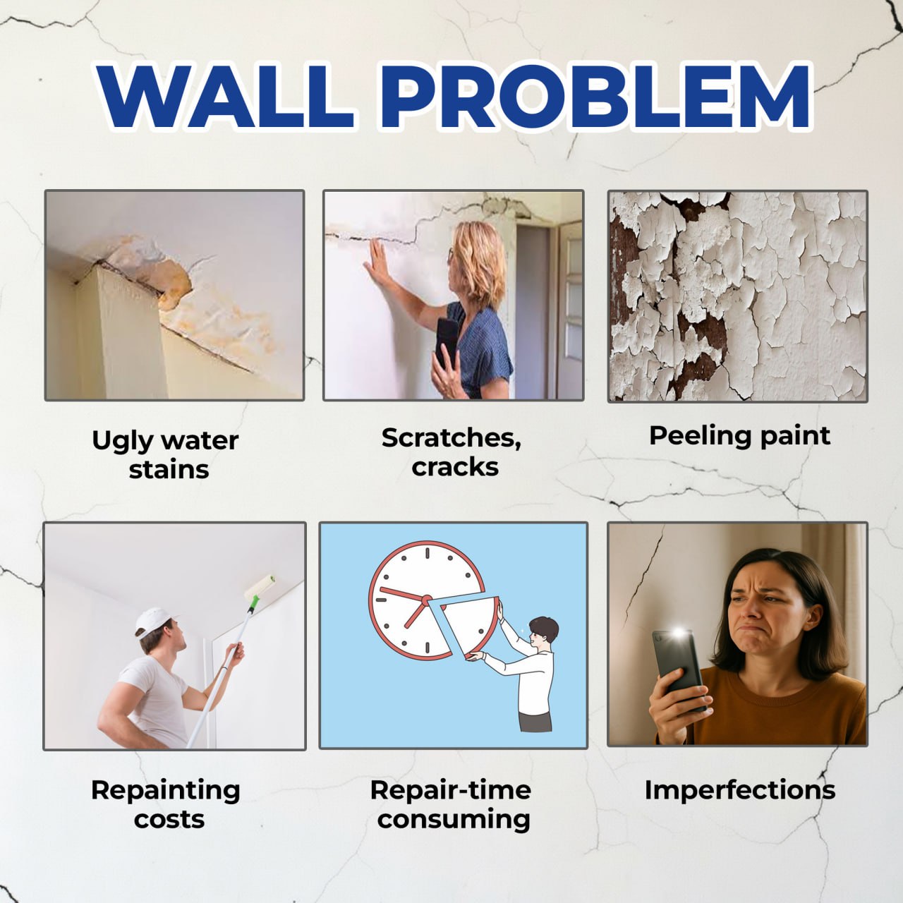 🔥LIMITED SALE 60%OFF🔥 TLOPA® DIY Wall Repair Spray Kit