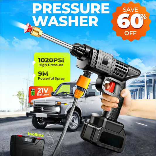 ⏰ Exclusive Deals 60% OFF 🔥 TLOPA® Cordless Portable High-Pressure Washer