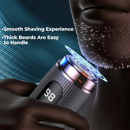 ⏰NEWEST VERSION: SALE 60% OFF🔥 TLOPA® Mini Rechargeable Beard Razor LED