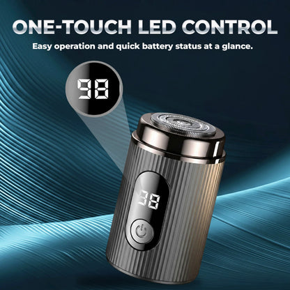 ⏰NEWEST VERSION: SALE 60% OFF🔥 TLOPA® Mini Rechargeable Beard Razor LED