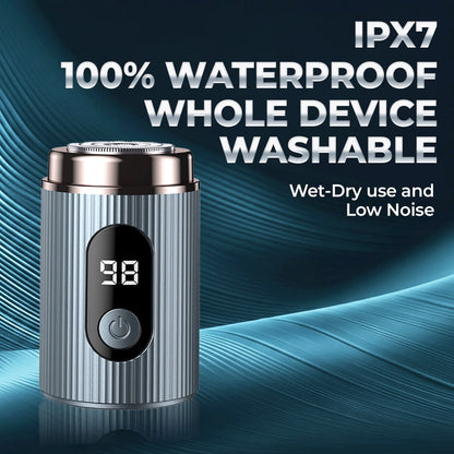 ⏰NEWEST VERSION: SALE 60% OFF🔥 TLOPA® Mini Rechargeable Beard Razor LED