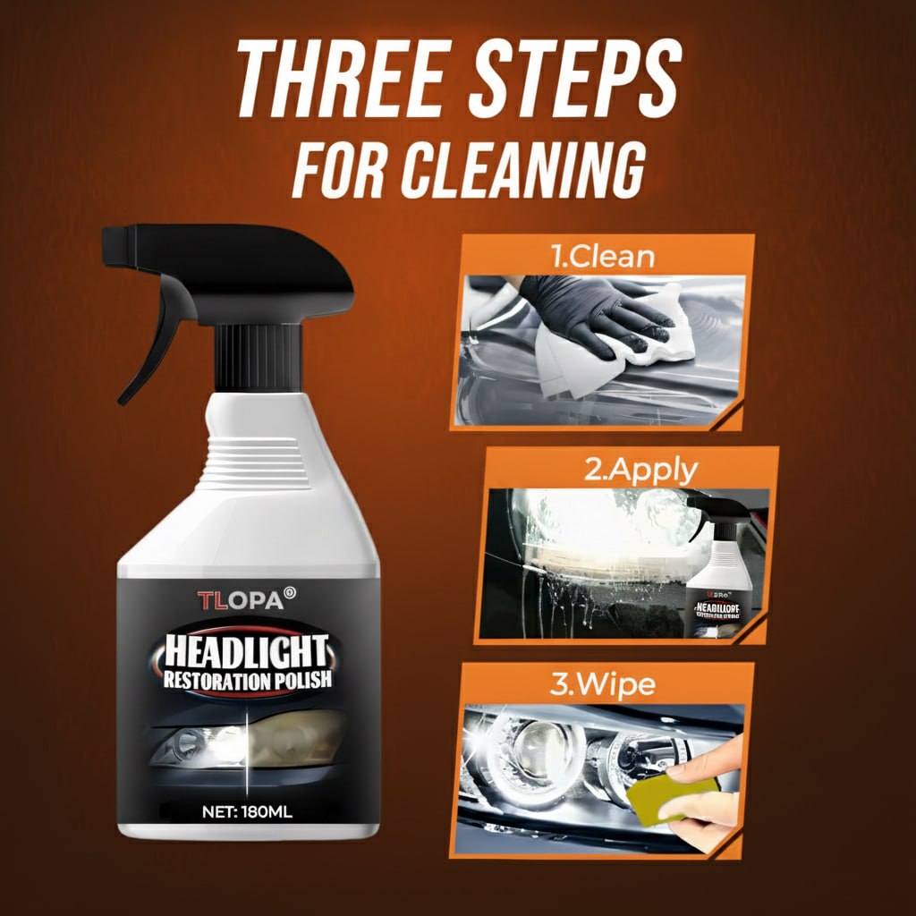 ⏰ Last-Day Sale — 60% OFF! ✨ TLOPA® Headlight Restoration Polish ✨