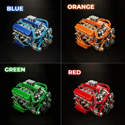 🎉Last Day Promotion 60% OFF🔥TLOPA® Gasoline V8 Mini Power Engine Kit