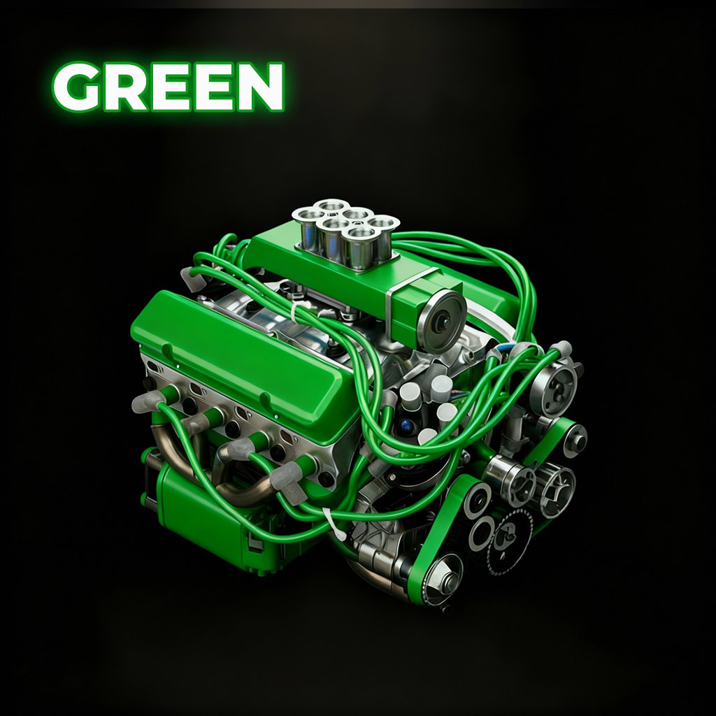 🎉Last Day Promotion 60% OFF🔥TLOPA® Gasoline V8 Mini Power Engine Kit