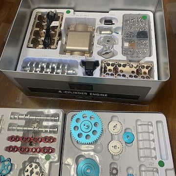 🎉Last Day Promotion 60% OFF + FREESHIPPING🔥TLOPA® Full-Metal V8 Engine Model Kits