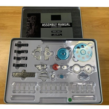 🎉Last Day Promotion 60% OFF + FREESHIPPING🔥TLOPA® Full-Metal V8 Engine Model Kits