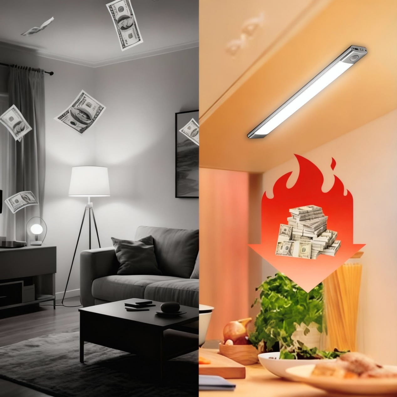 💡 Rechargeable Portable Motion Sensor Light ✨🔥EXLUSIVE OFFER UP TO 60% 🔥