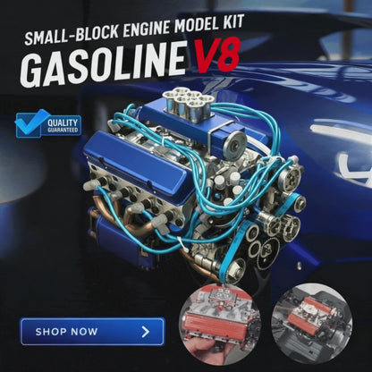 TLOPA® Gasoline V8 Mini Power Engine Kit
