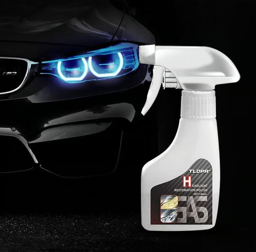 🏆 50K+ SOLD! – Almost Gone💥🚘TLOPA® Automotive Headlamp Restoration Fluid Kit