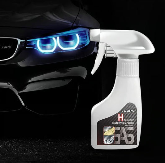 🏆 50K+ SOLD! – Almost Gone💥🚘TLOPA® Automotive Headlamp Restoration Fluid Kit