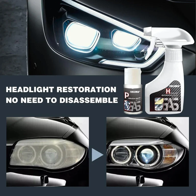Trilumia® Headlight Restoration Spray - A Mechanic’s Secret Spray