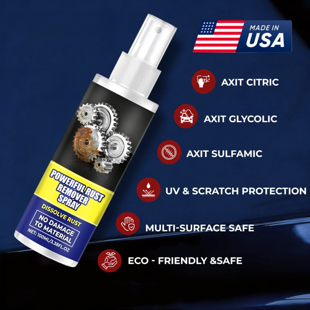 Powerful Rust Remover Spray For Cars (upsell Carol)