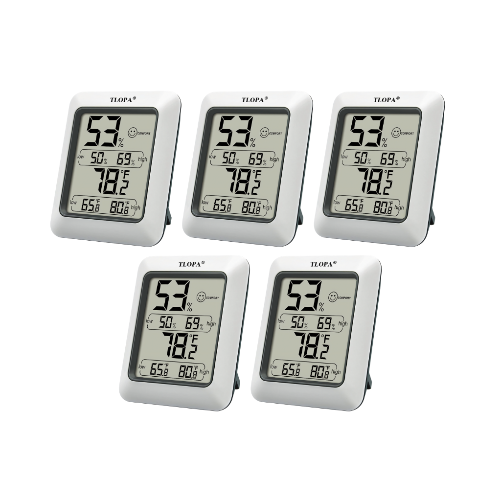 TLOPA® Digital Hygrometer Indoor Thermometer (upsell)